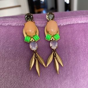 J Crew statement earrings